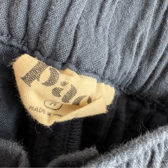 Pact Organic Cotton Coastal Double Gauze Rolled Cuff Pants - Picture 3 of 9